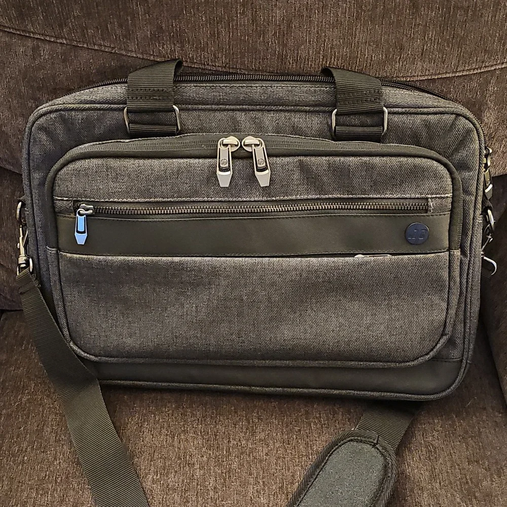 HP Gray Laptop Bag